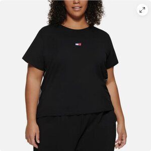 Tommy Hilfiger Sport Womens Plus Size  Side Stripe T-shirt
